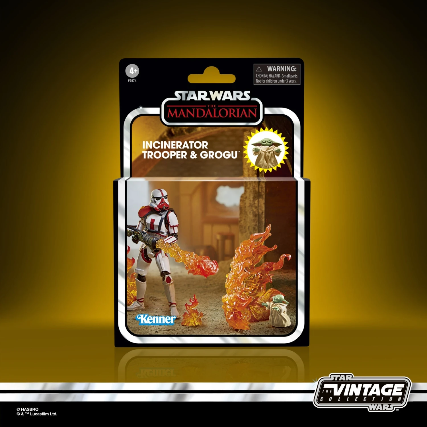 Star Wars The Vintage Collection Deluxe Incinerator Trooper & Grogu 11 Star Wars The Vintage Collection Deluxe Incinerator Trooper & Grogu - Image 9