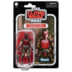 Star Wars The Vintage Collection Mandalorian Super Commando Captain 37 Star Wars The Vintage Collection Mandalorian Super Commando Captain -Hasbro Pulse F56295X00 pkg 22 Online 2000SQ
