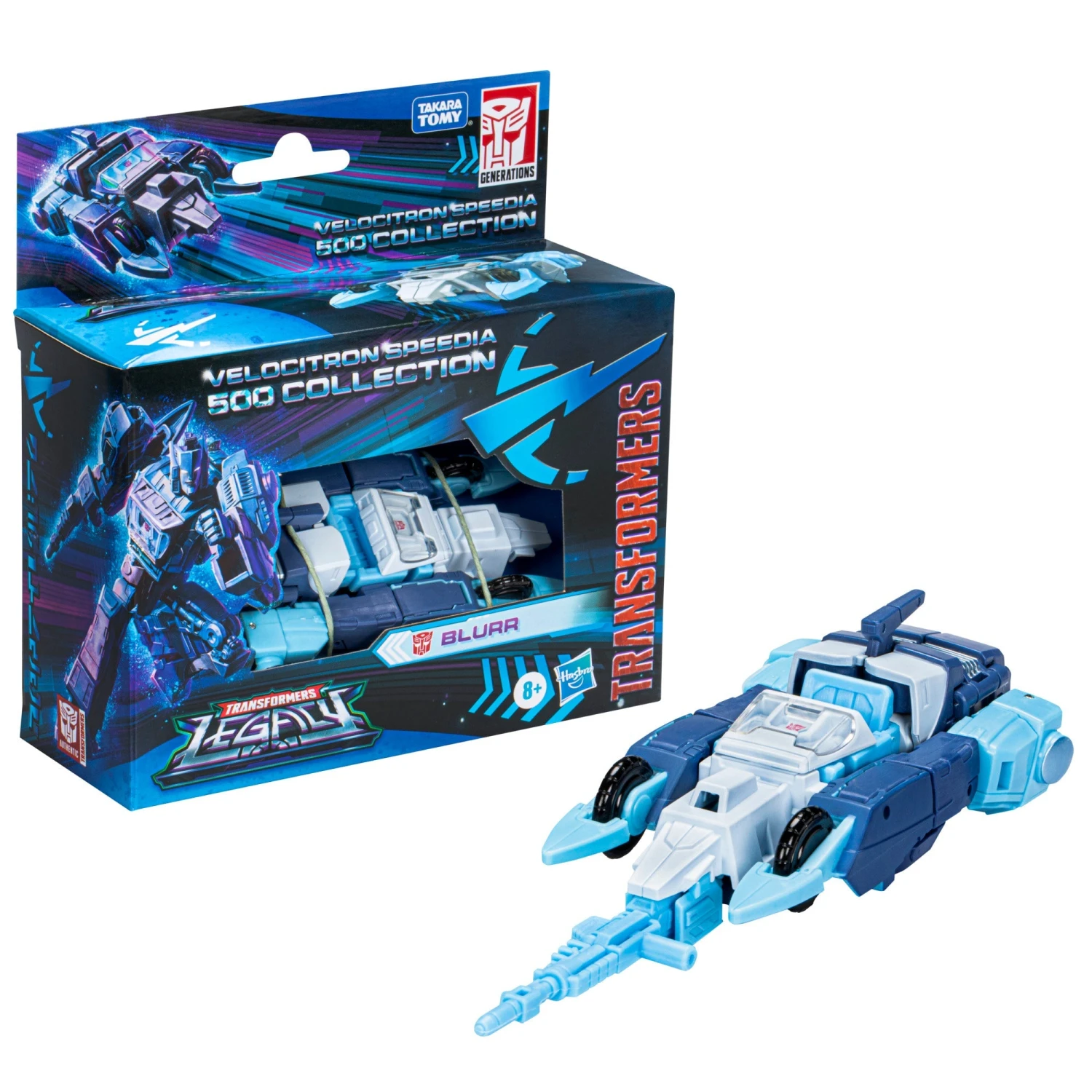 Transformers Legacy Velocitron Speedia 500 Collection Deluxe Blurr 10 Transformers Legacy Velocitron Speedia 500 Collection Deluxe Blurr - Image 8