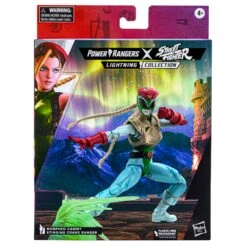 Power Rangers X Street Fighter Lightning Collection Morphed Cammy Stinging Crane Ranger -Hasbro Pulse F61185L00 pkg 22 Online 2000SQ