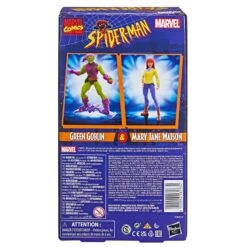 Marvel Legends Series MJ Watson & Green Goblin - Presale -Hasbro Pulse F65275L00 back 23 2000px 300DPI