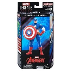 Marvel Legends Series: Ultimate Captain America Figure -Hasbro Pulse F66165L00 pkg 22 Online 2000SQ