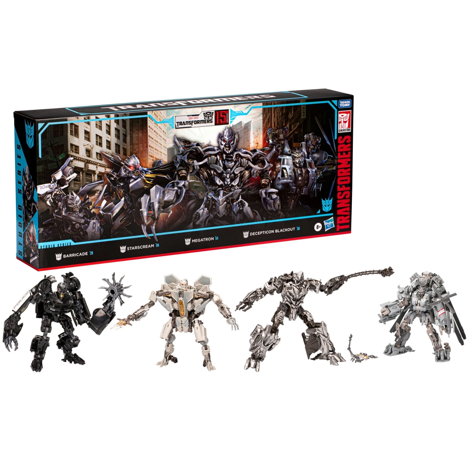 Transformers Studio Series Transformers Movie 1 15th Anniversary Decepticon Multipack 3 Transformers Studio Series Transformers Movie 1 15th Anniversary Decepticon Multipack