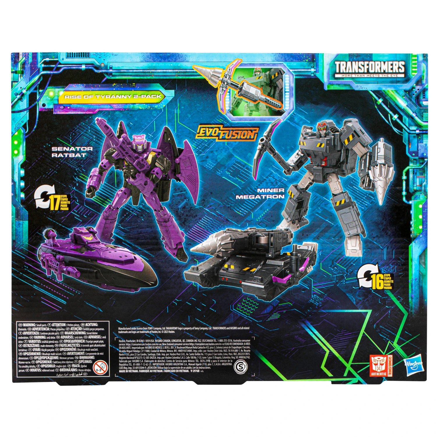 Transformers Legacy Evolution Rise Of Tyranny 2-Pack - Presale 6 Transformers Legacy Evolution Rise Of Tyranny 2-Pack - Presale - Image 4