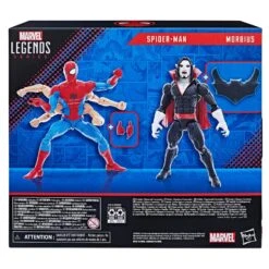 Hasbro Marvel Legends Series Spider-Man Vs Morbius 27 Hasbro Marvel Legends Series Spider-Man Vs Morbius -Hasbro Pulse F70525L00 back 23 2000px 300DPI