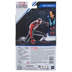 Marvel Legends Gamerverse Miles Morales - Presale -Hasbro Pulse F70565L00 back 23 Online 2000SQ