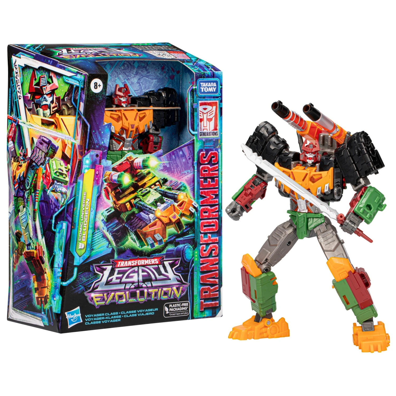 Transformers Legacy Evolution Voyager Class Comic Universe Bludgeon 12 Transformers Legacy Evolution Voyager Class Comic Universe Bludgeon - Image 10