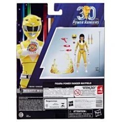 Power Rangers Lightning Collection Remastered Mighty Morphin Yellow Ranger -Hasbro Pulse F7385XB00 back 22 Online 2000SQ