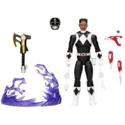 Power Rangers Lightning Collection Remastered Mighty Morphin Black Ranger -Hasbro Pulse F73895X00 detail 23 2000px 300DPI