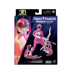 Power Rangers Lightning Collection Remastered Mighty Morphin Pink Ranger - Presale -Hasbro Pulse F73915L00 PKG PRG LESTER FAR
