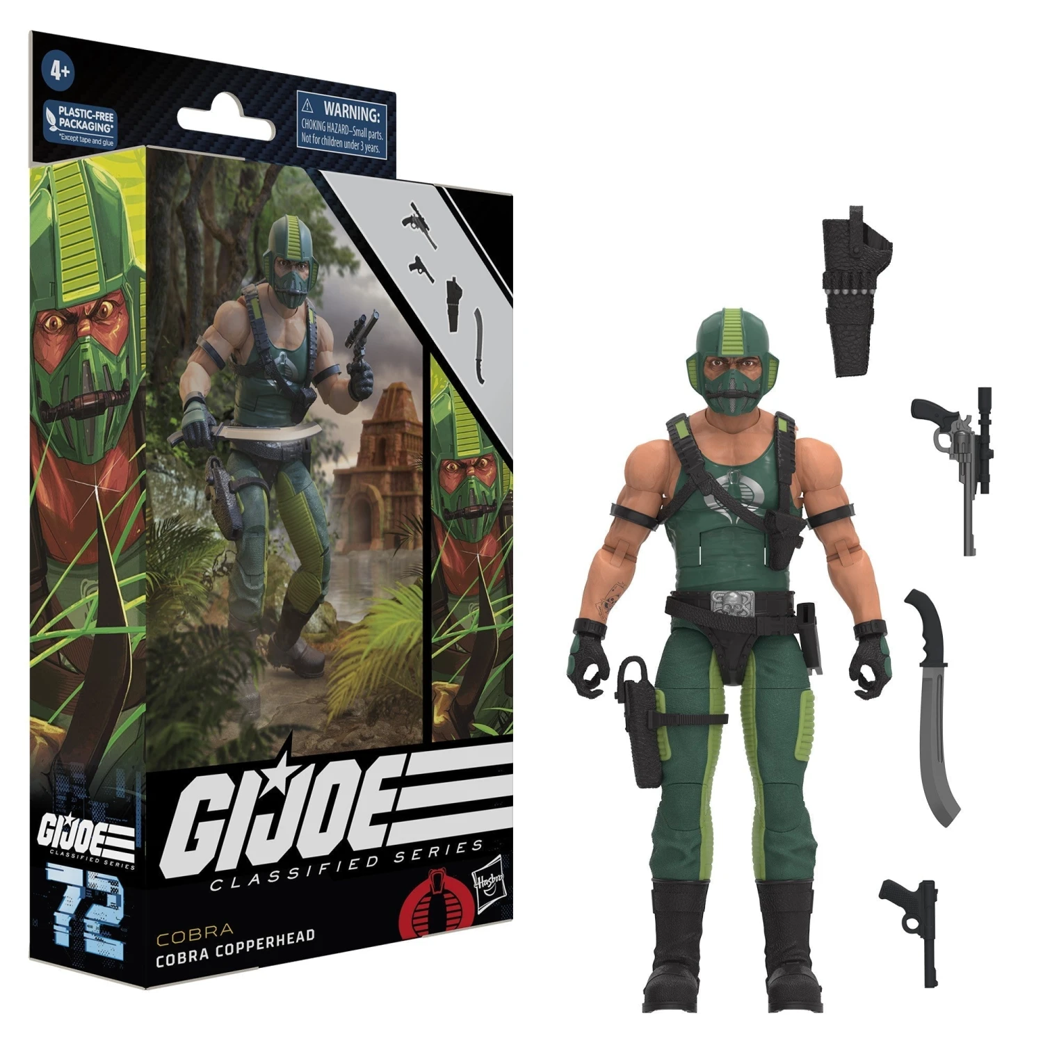 G.I. Joe Classified Series Cobra Copperhead Figure, 72 - Presale 8 G.I. Joe Classified Series Cobra Copperhead Figure, 72 - Presale - Image 6
