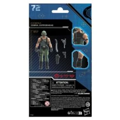 G.I. Joe Classified Series Cobra Copperhead Figure, 72 - Presale 17 G.I. Joe Classified Series Cobra Copperhead Figure, 72 - Presale -Hasbro Pulse F7464 PROD GIJ Copperhead 05JPG 56942fa8 de6d 4f98 9534 1f1203fc1721
