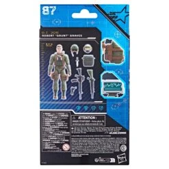 G.I. Joe Classified Series Robert "Grunt" Graves, 87 - Presale -Hasbro Pulse F74705X00 back 23 2000px 300DPI