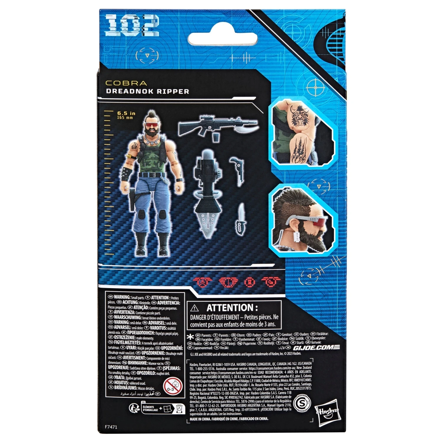 G.I. Joe Classified Series Dreadnok Ripper Figure, 102 - Presale 12 G.I. Joe Classified Series Dreadnok Ripper Figure, 102 - Presale - Image 10