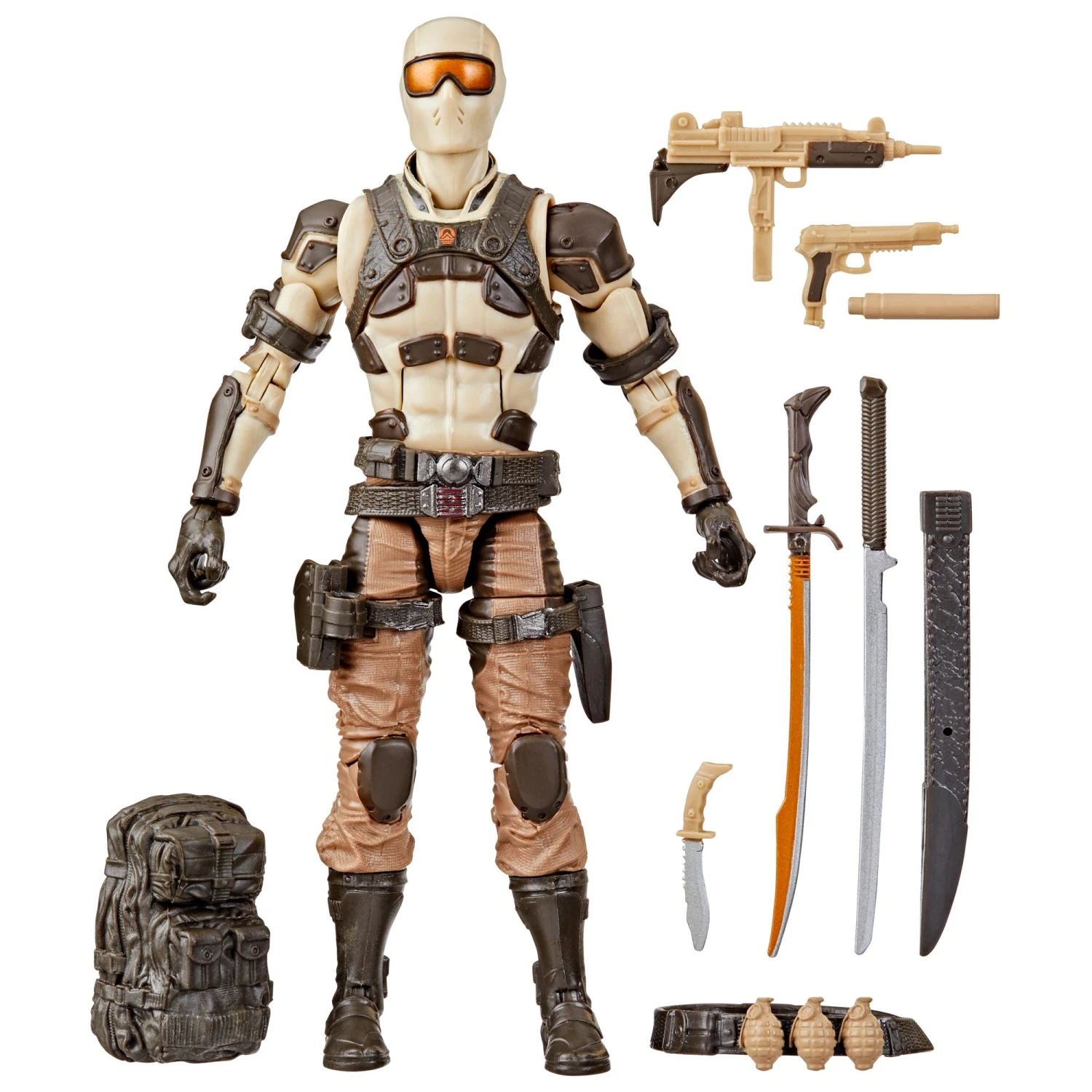 G.I. Joe Classified Series Desert Commando Snake Eyes, 92 5 G.I. Joe Classified Series Desert Commando Snake Eyes, 92 - Image 3