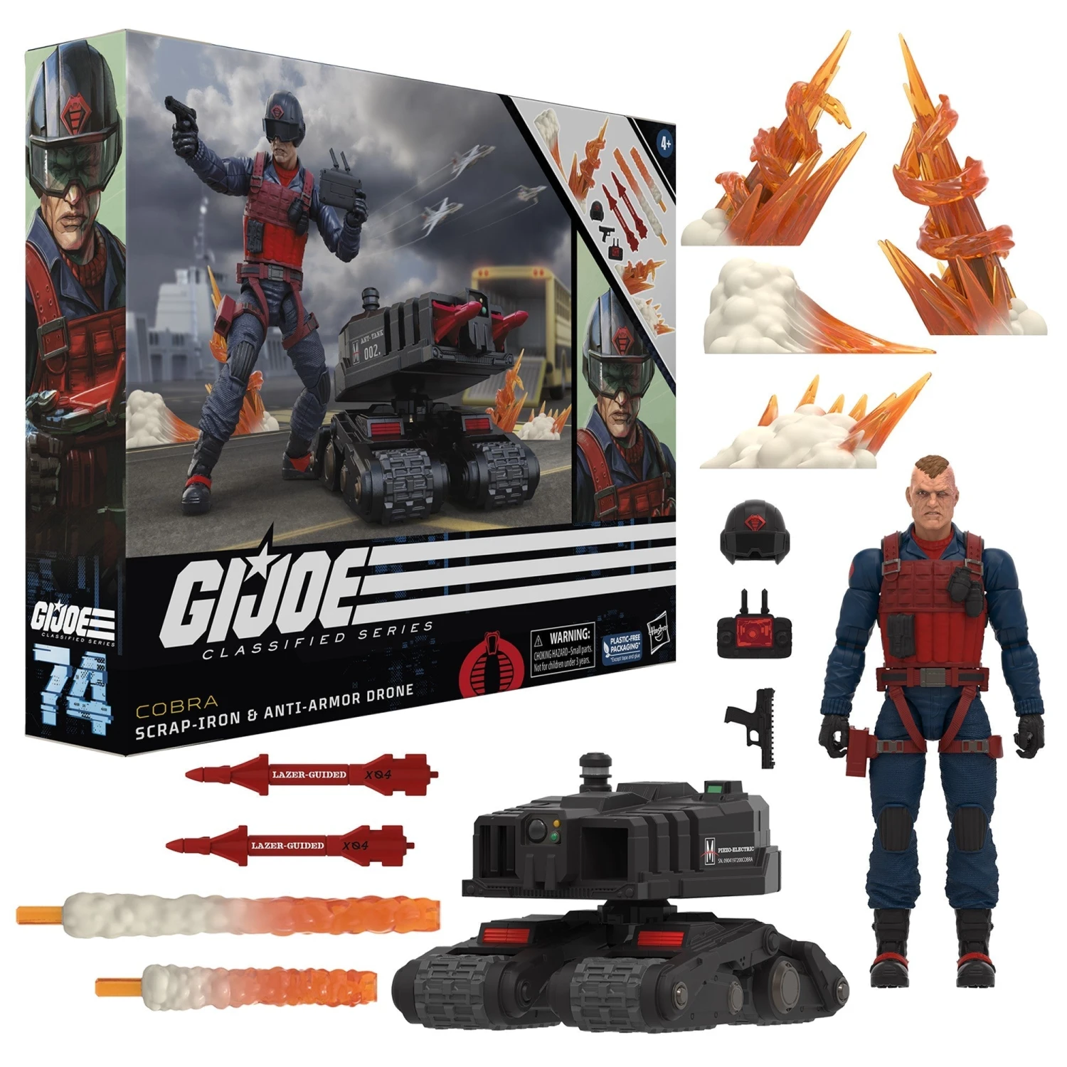 G.I. Joe Classified Series Scrap-Iron & Anti-Armor Drone, 74 - Presale 10 G.I. Joe Classified Series Scrap-Iron & Anti-Armor Drone, 74 - Presale - Image 9