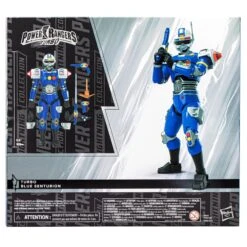 Power Rangers Lightning Collection Turbo Blue Senturion -Hasbro Pulse F82055L00 back 22 Online 2000SQ