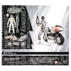 Power Rangers Lightning Collection In Space Silver Ranger -Hasbro Pulse F82065L00 back 22 Online 2000SQ