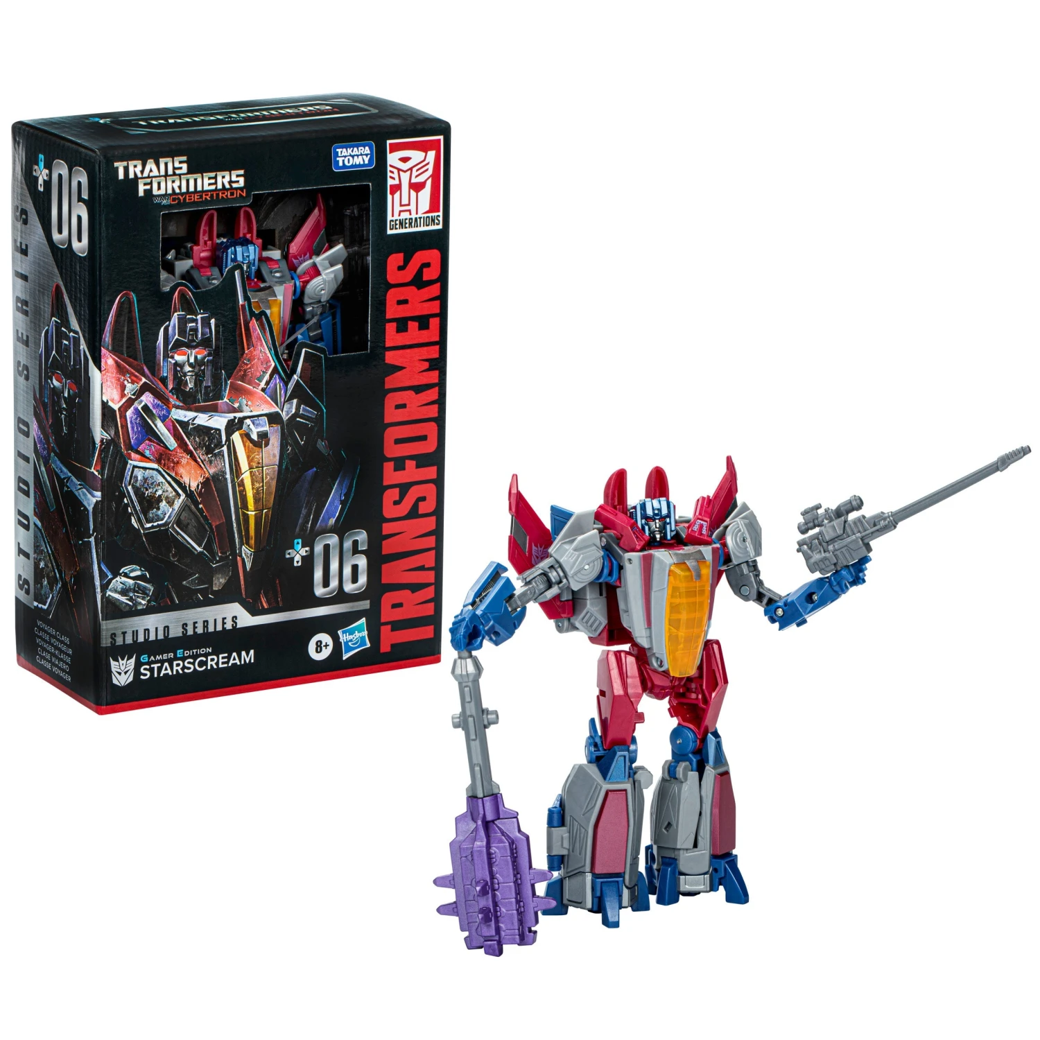 Transformers Studio Series Voyager Transformers: War For Cybertron 06 Starscream - Presale 6 Transformers Studio Series Voyager Transformers: War For Cybertron 06 Starscream - Presale - Image 4