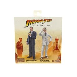 Indiana Jones Adventure Series Marcus Brody & René Belloq (Ark Showdown) - Presale -Hasbro Pulse F8844 F white