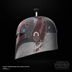 Star Wars The Black Series Sabine Wren Electronic Helmet -Hasbro Pulse F9179 RENDER SW BL JENSEN ELECTRONIC HELMET Left 2000px 300DPI