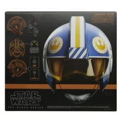 Star Wars The Black Series Carson Teva Electronic Helmet -Hasbro Pulse F91805L00 back 23 2000px 300DPI