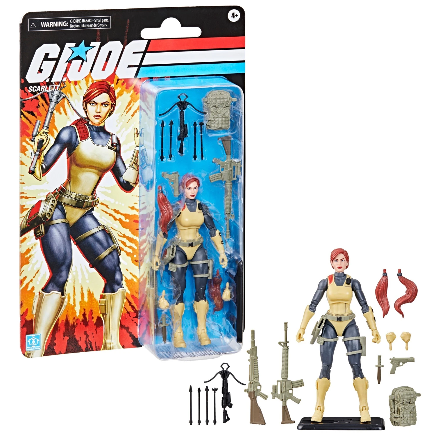 G.I. Joe Classified Series Retro Cardback, Scarlett - Presale 8 G.I. Joe Classified Series Retro Cardback, Scarlett - Presale - Image 6