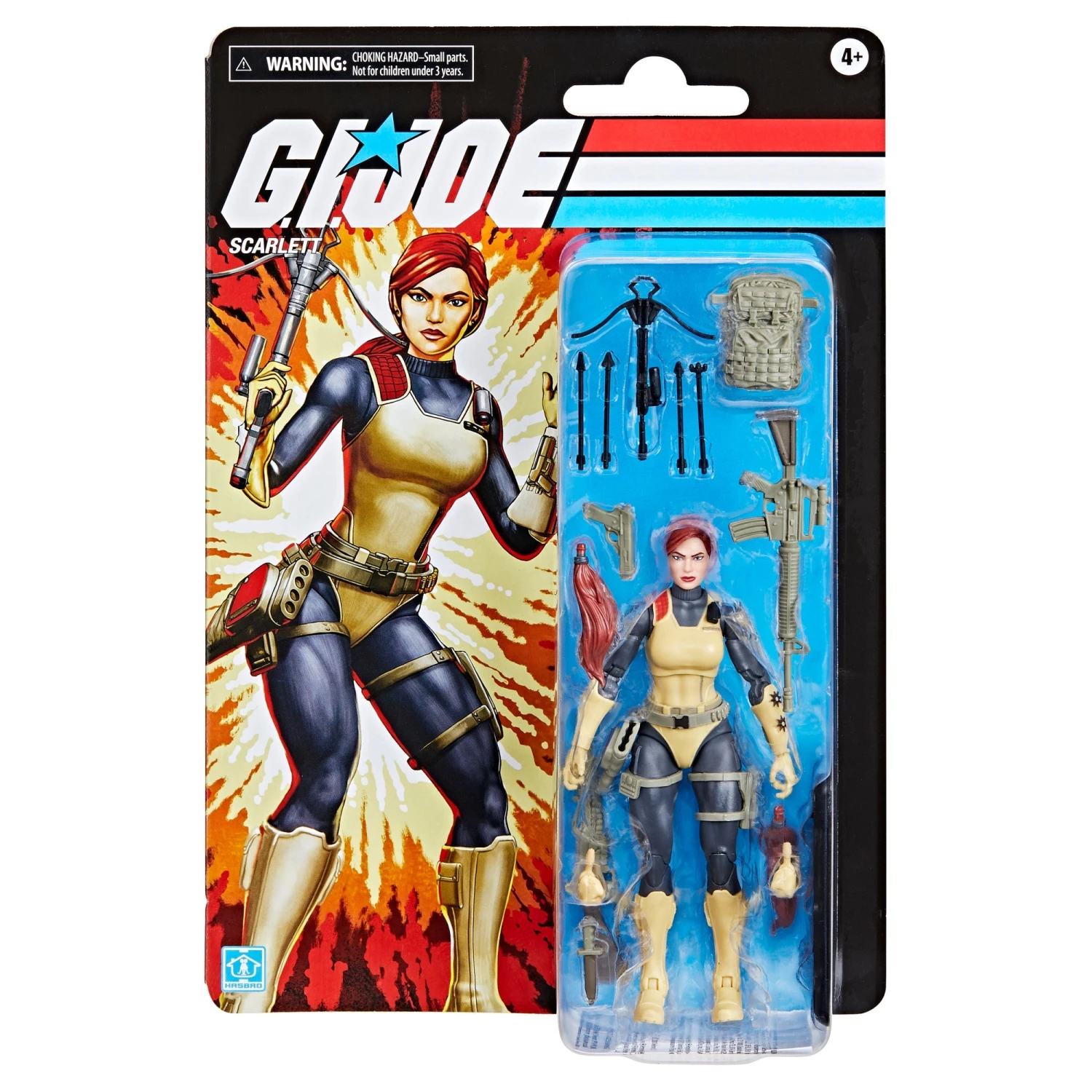 G.I. Joe Classified Series Retro Cardback, Scarlett - Presale 3 G.I. Joe Classified Series Retro Cardback, Scarlett - Presale