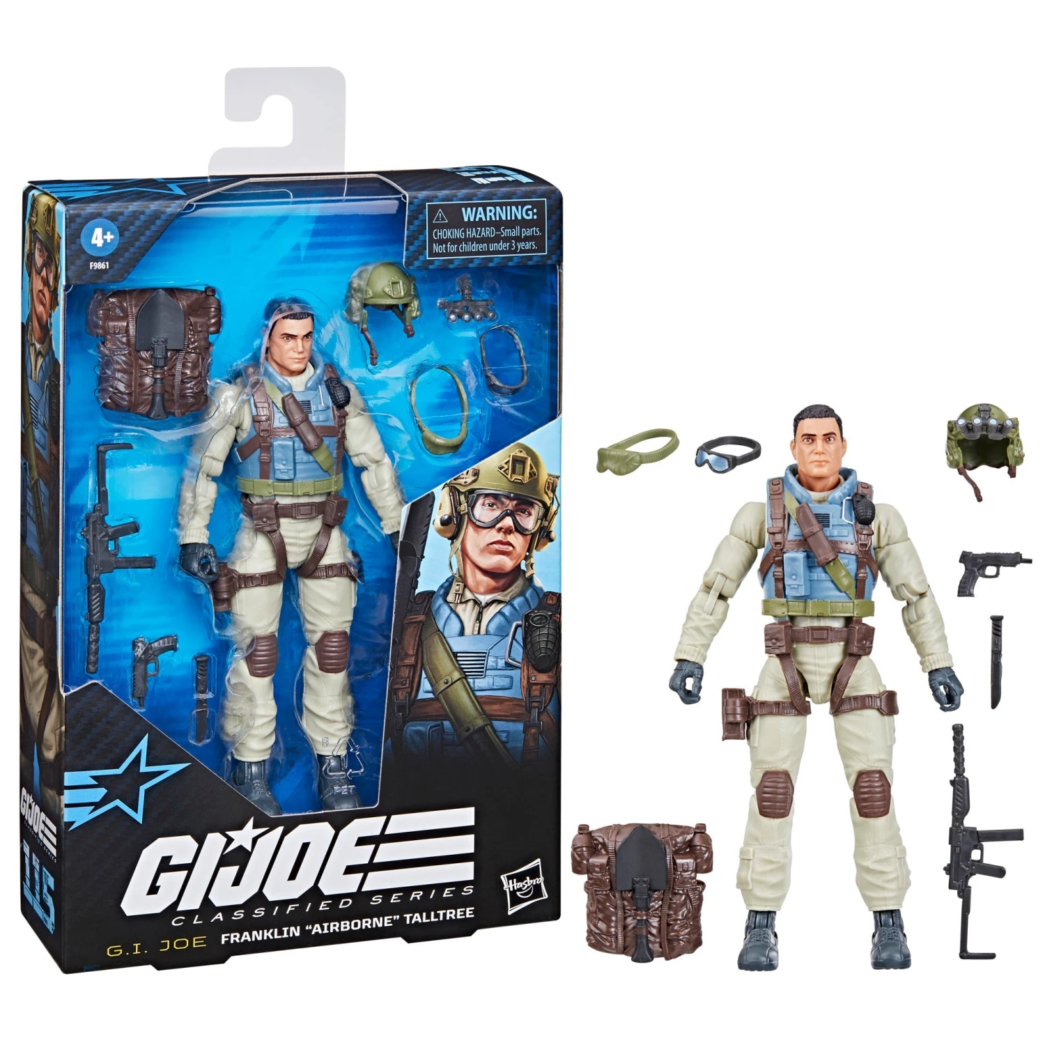 G.I. Joe Classified Series #115, FRANKLIN "AIRBORNE" TALLTREE - Presale 8 G.I. Joe Classified Series #115, FRANKLIN "AIRBORNE" TALLTREE - Presale - Image 6